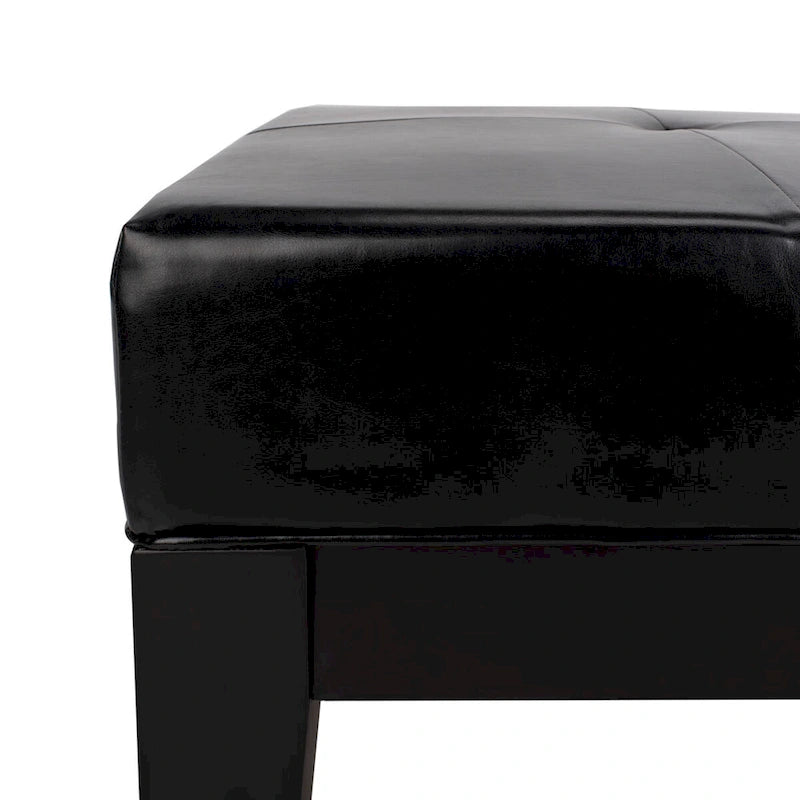 SAFAVIEH Kirsten Pouf de cocktail en bois massif
