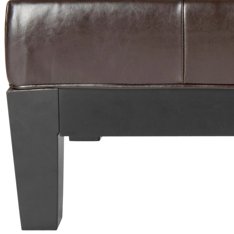 SAFAVIEH Kirsten Pouf de cocktail en bois massif
