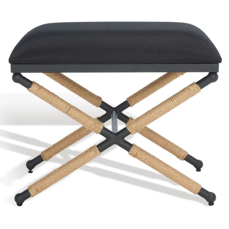 Pouf Herlinde en chanvre de SAFAVIEH Couture