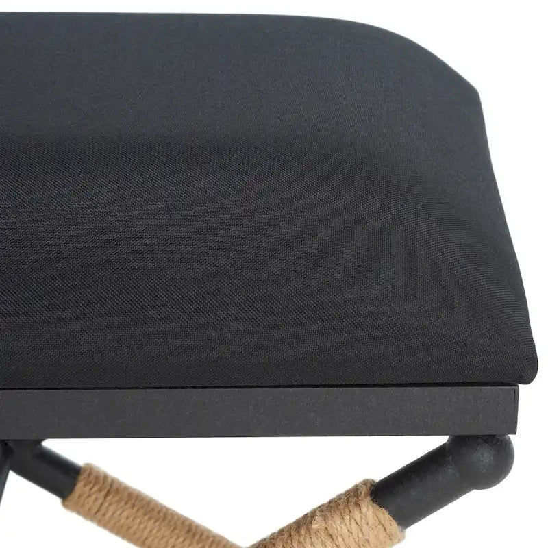 Pouf Herlinde en chanvre de SAFAVIEH Couture