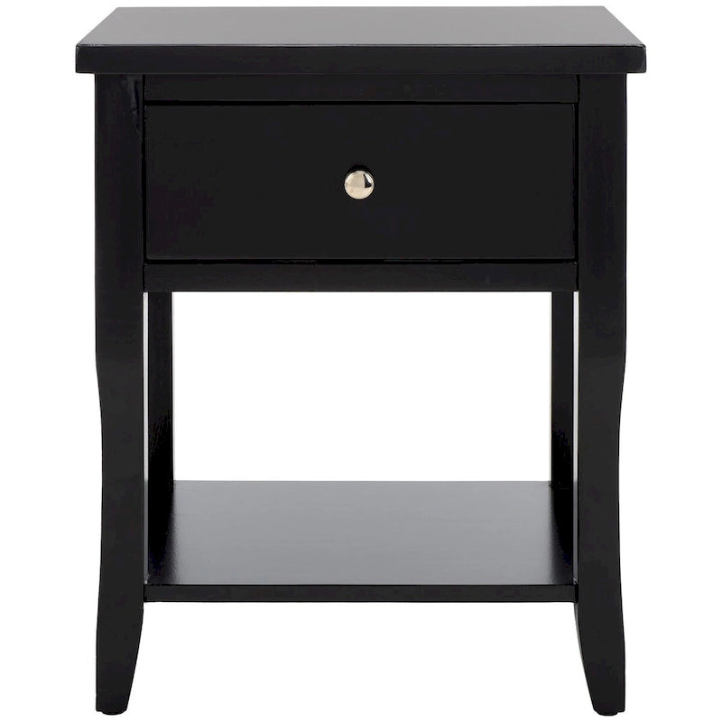 Table de chevet SAFAVIEH Martina avec tiroir de rangement (entièrement assemblée) - 18,1 x 15 x 22,2 - 18L x 15P x 22H