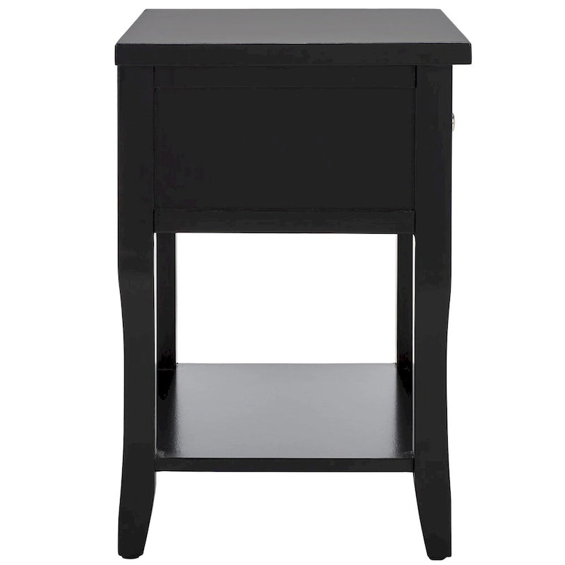 Table de chevet SAFAVIEH Martina avec tiroir de rangement (entièrement assemblée) - 18,1 x 15 x 22,2 - 18L x 15P x 22H