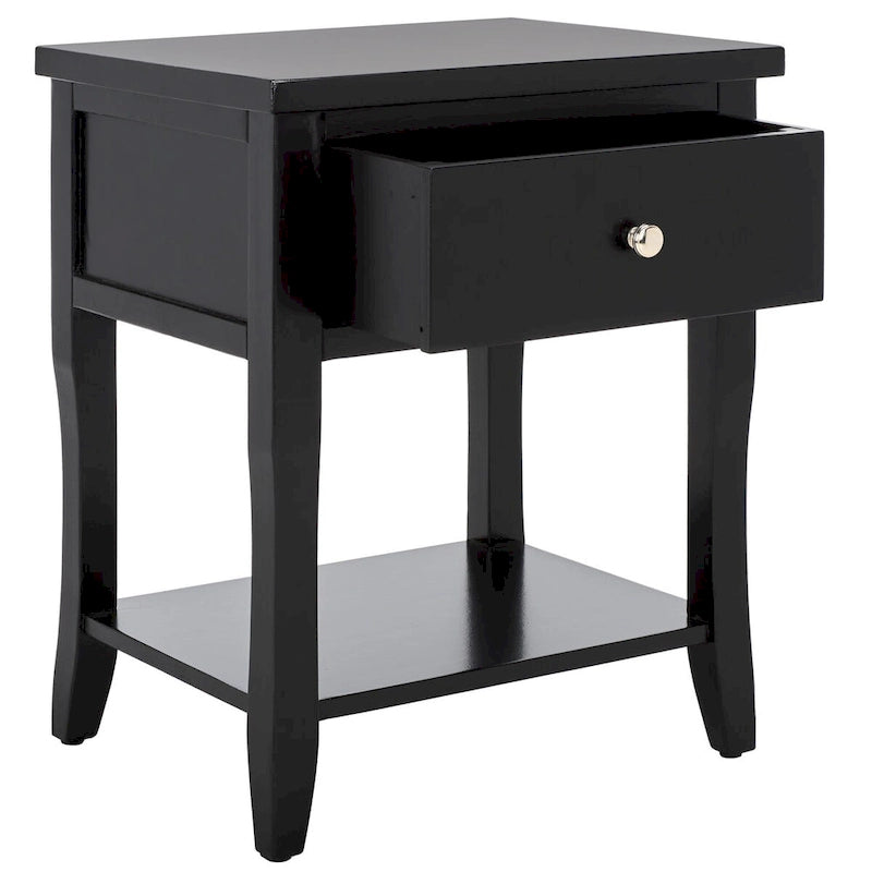 Table de chevet SAFAVIEH Martina avec tiroir de rangement (entièrement assemblée) - 18,1 x 15 x 22,2 - 18L x 15P x 22H
