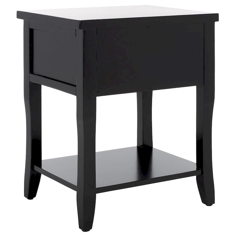 Table de chevet SAFAVIEH Martina avec tiroir de rangement (entièrement assemblée) - 18,1 x 15 x 22,2 - 18L x 15P x 22H