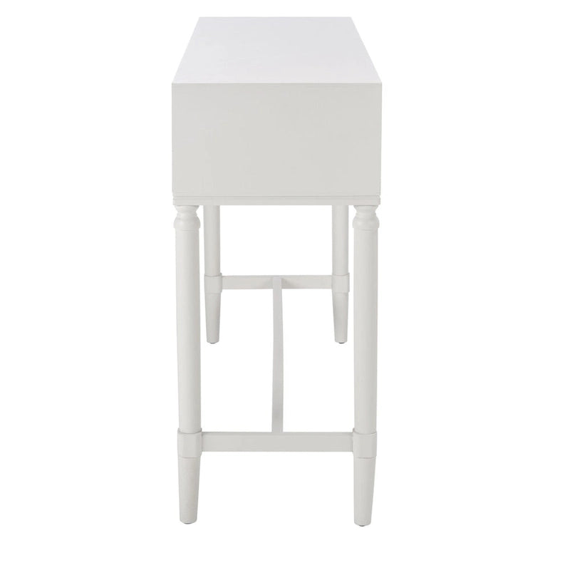 Table console SAFAVIEH Beaulah à 4 tiroirs - 42 L x 13 P x 29,5 H - 42Lx13Px30H