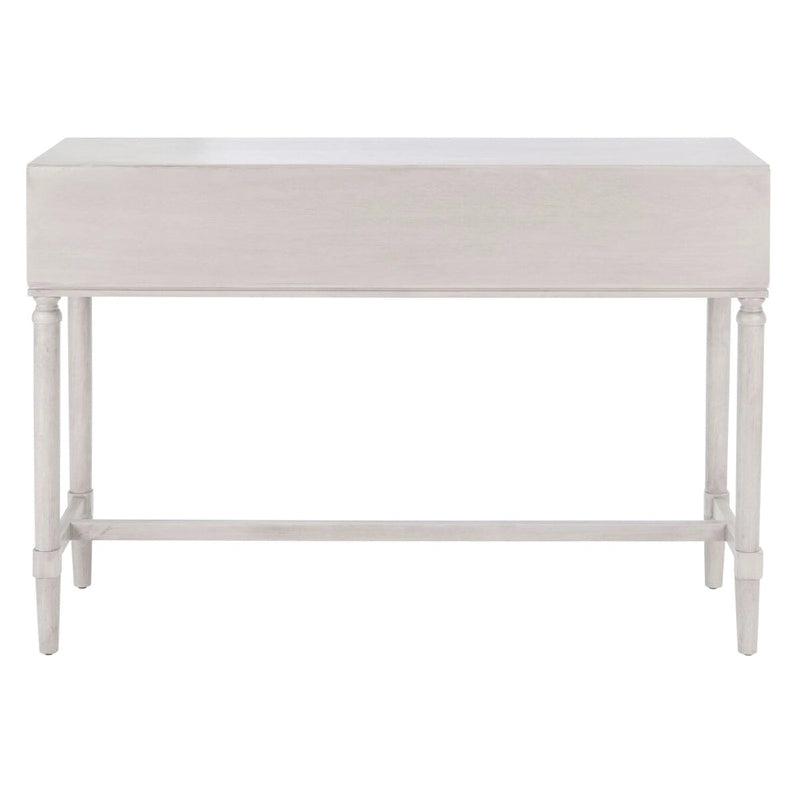 Table console SAFAVIEH Beaulah à 4 tiroirs - 42 L x 13 P x 29,5 H - 42Lx13Px30H