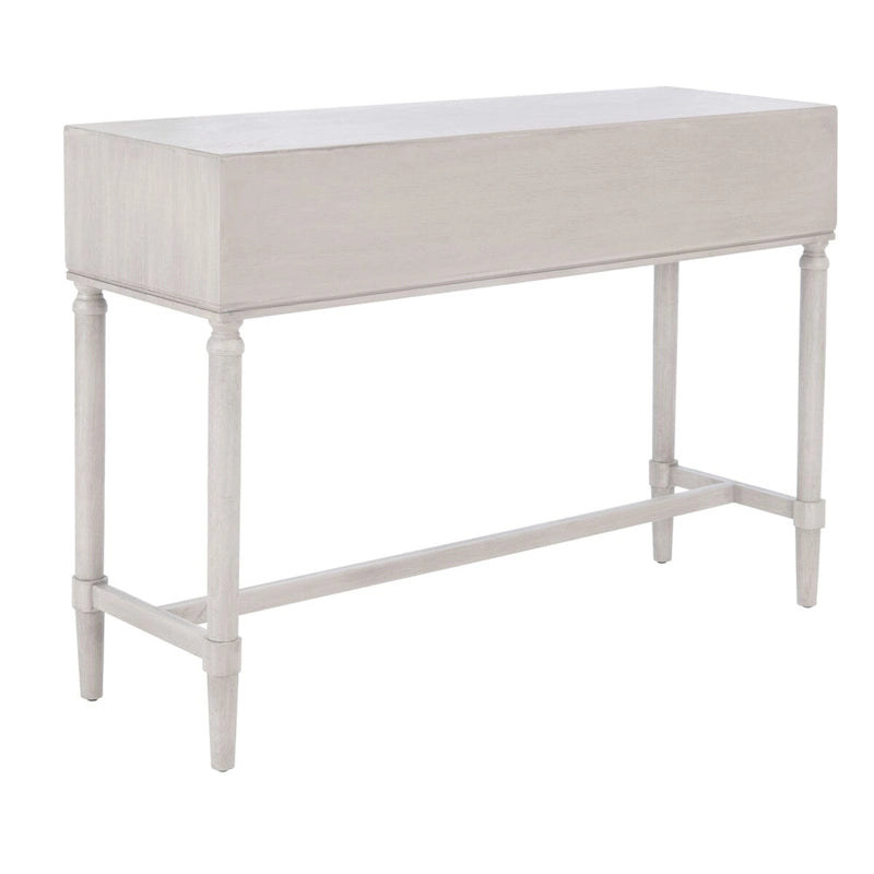 Table console SAFAVIEH Beaulah à 4 tiroirs - 42 L x 13 P x 29,5 H - 42Lx13Px30H
