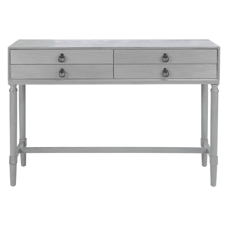 Table console SAFAVIEH Beaulah à 4 tiroirs - 42 L x 13 P x 29,5 H - 42Lx13Px30H