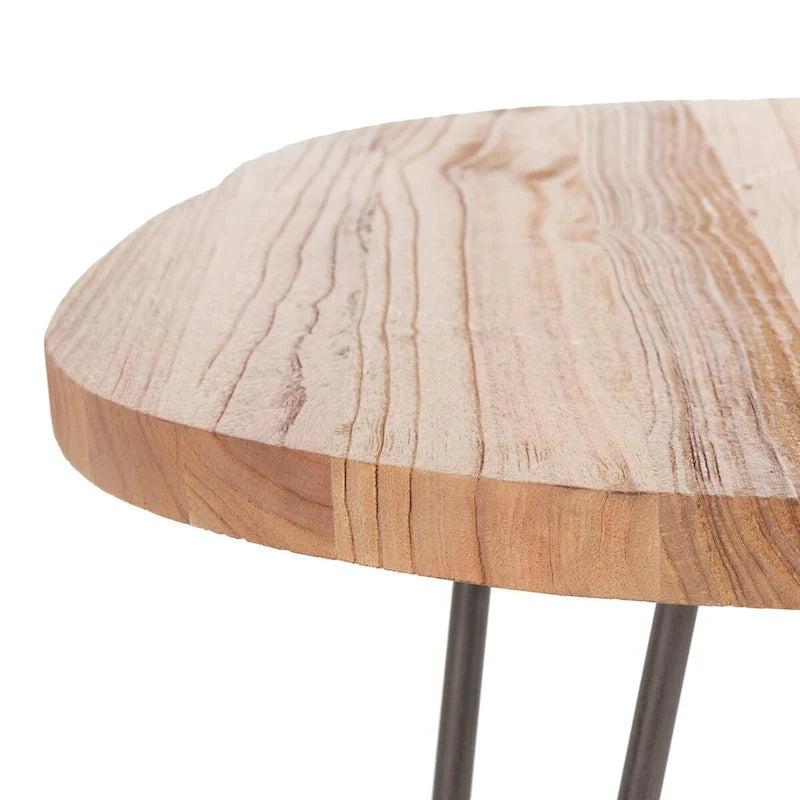 Table basse SAFAVIEH Laney à bord irrégulier – 35,4 x 35,4 x 17,7 – 35 l x 35 P x 18 H