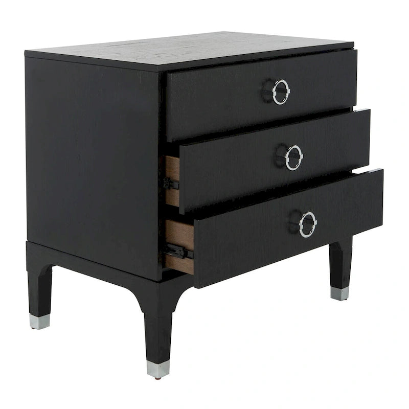 Table de chevet SAFAVIEH Artimiza 3 tiroirs - 30Lx19Px28H