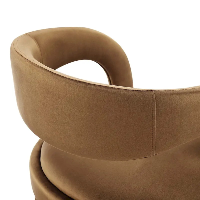 Lot de deux tabourets de comptoir en velours Pinnacle Performance