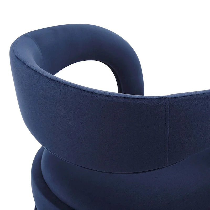 Lot de deux tabourets de comptoir en velours Pinnacle Performance