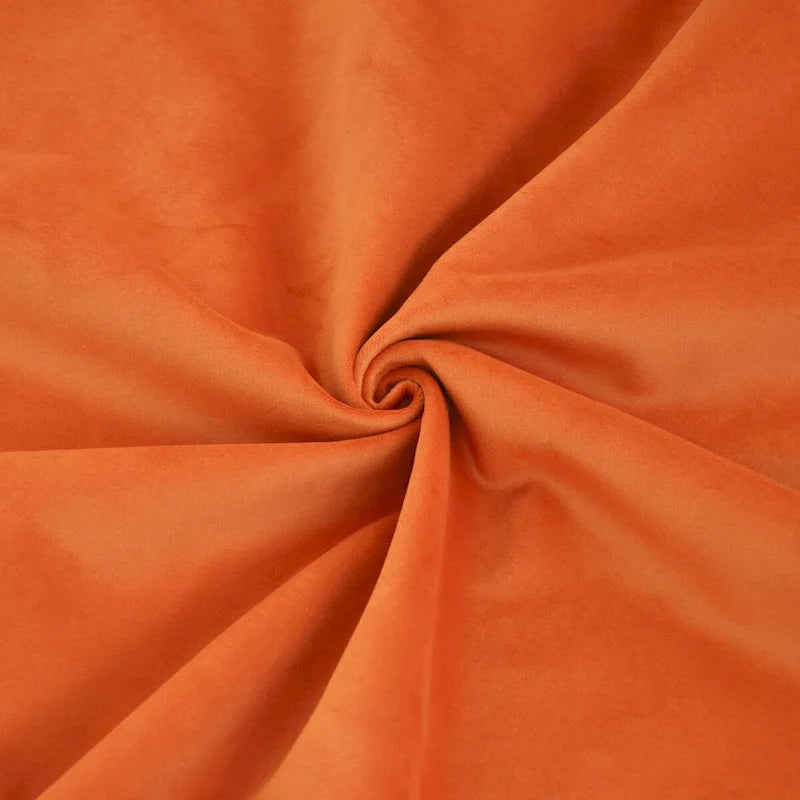 Canapé d'angle modulable en velours "Cloud" avec plumes et duvet, convertible et très large.