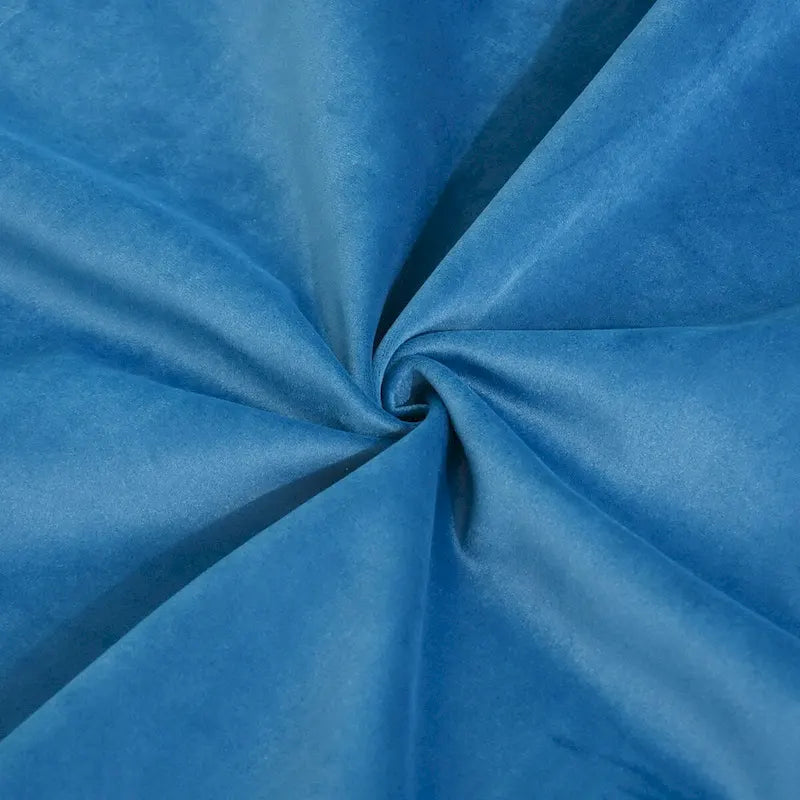 Canapé d'angle modulable en velours "Cloud" avec plumes et duvet, convertible et très large.