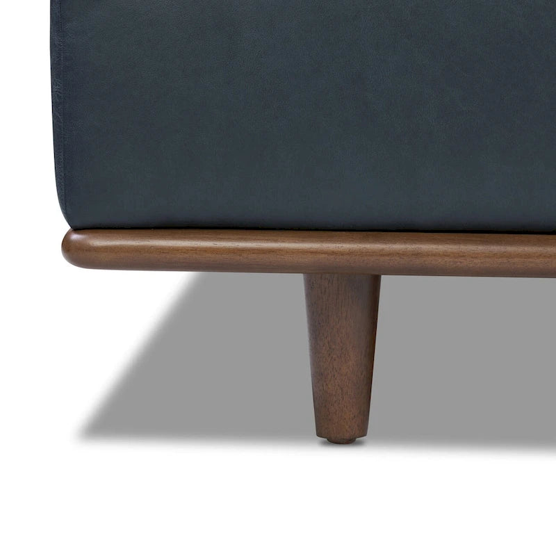 Lit de repos Jasper Poly & Bark - Cuir véritable pleine fleur italien
