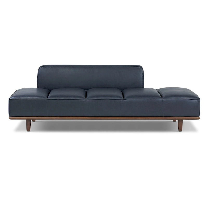 Lit de repos Jasper Poly & Bark - Cuir véritable pleine fleur italien