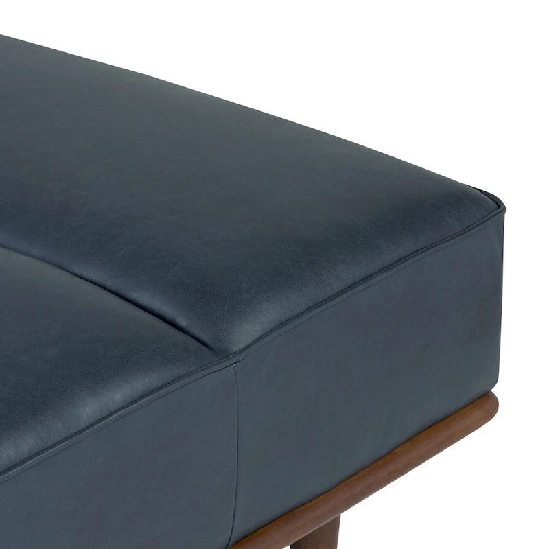 Lit de repos Jasper Poly & Bark - Cuir véritable pleine fleur italien