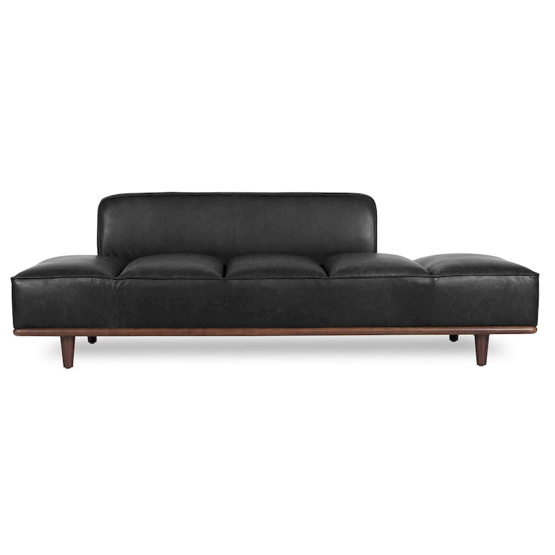 Lit de repos Jasper Poly & Bark - Cuir véritable pleine fleur italien