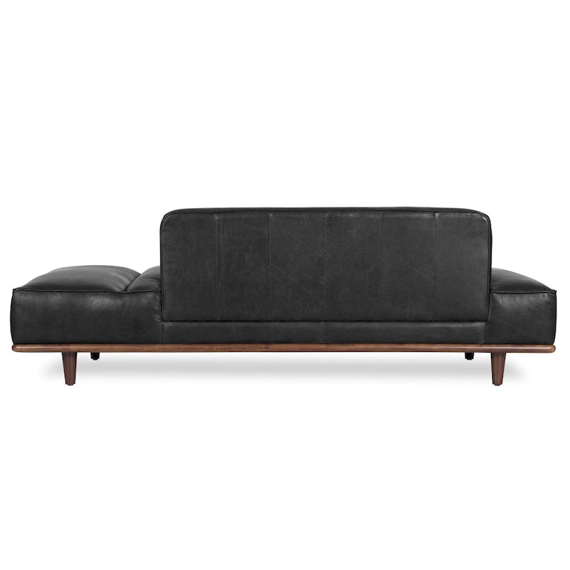 Lit de repos Jasper Poly & Bark - Cuir véritable pleine fleur italien
