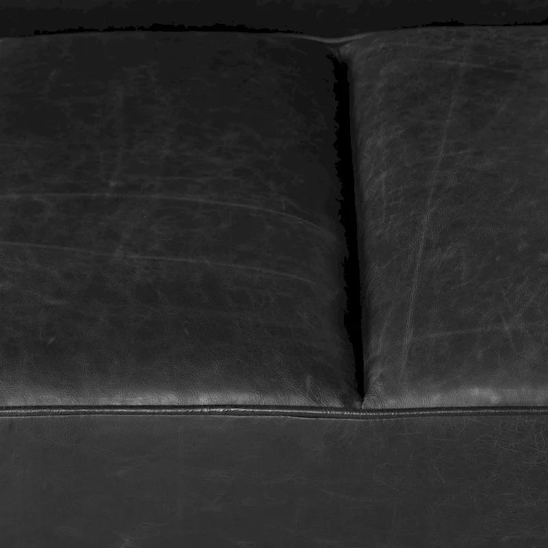 Lit de repos Jasper Poly & Bark - Cuir véritable pleine fleur italien