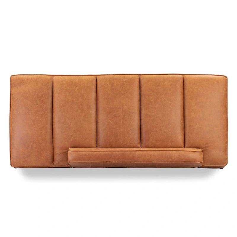 Lit de repos Jasper Poly & Bark - Cuir véritable pleine fleur italien