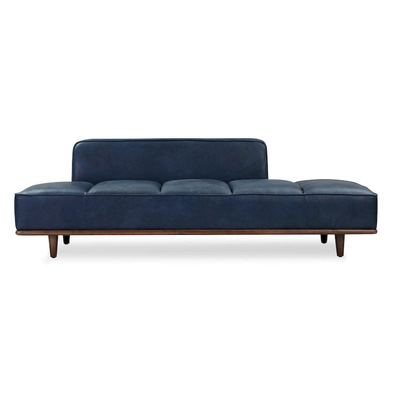 Lit de repos Jasper Poly & Bark - Cuir véritable pleine fleur italien