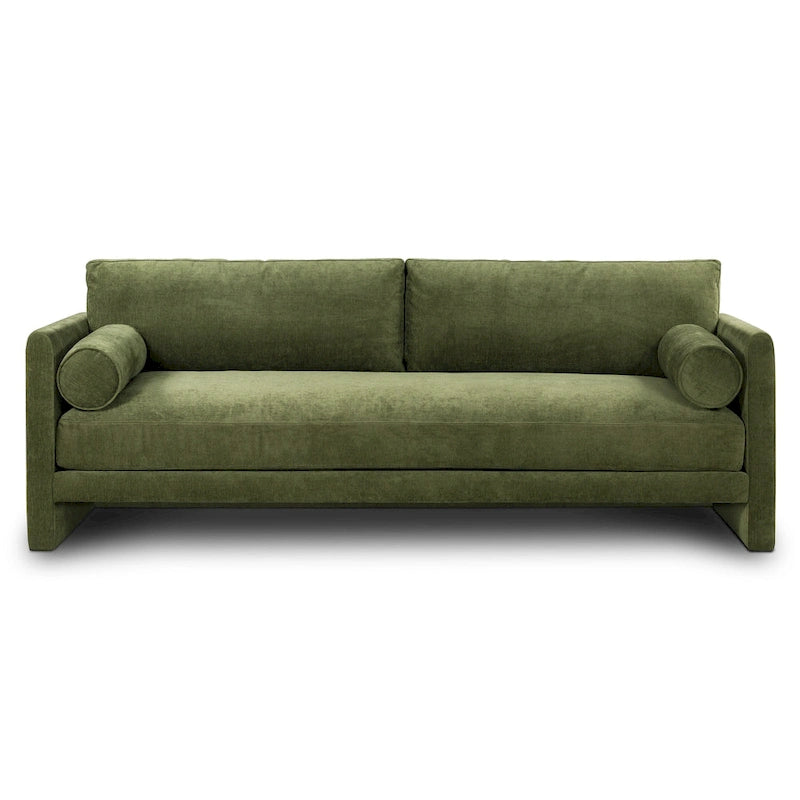 Canapé Lea 90 Poly & Bark - Comprend 2 traversins et des housses de coussin amovibles