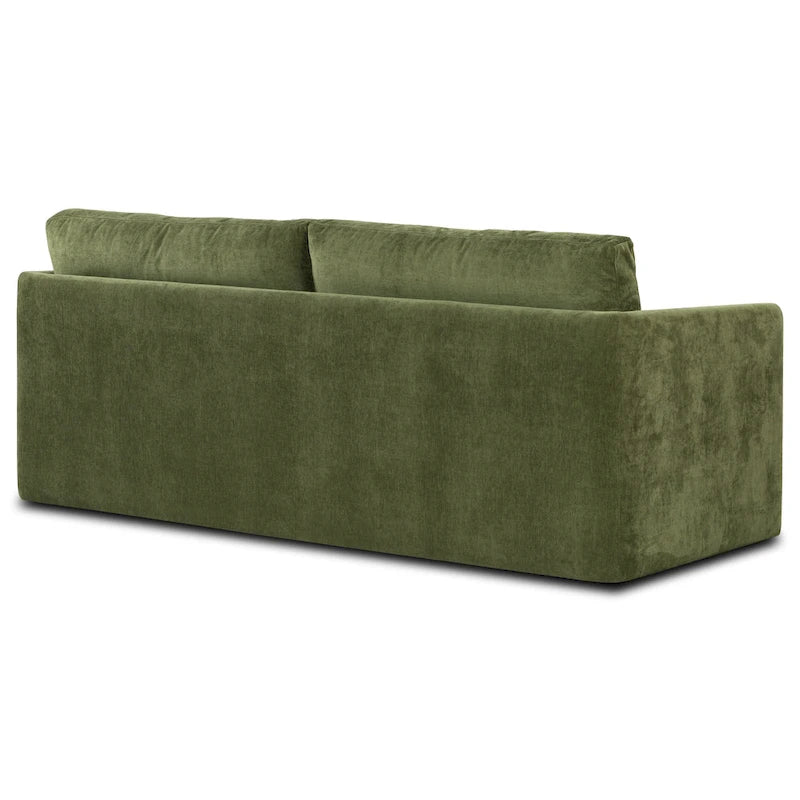 Canapé Lea 90 Poly & Bark - Comprend 2 traversins et des housses de coussin amovibles