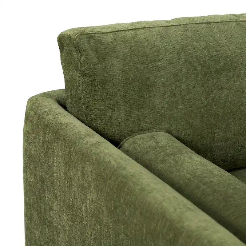 Canapé Lea 90 Poly & Bark - Comprend 2 traversins et des housses de coussin amovibles
