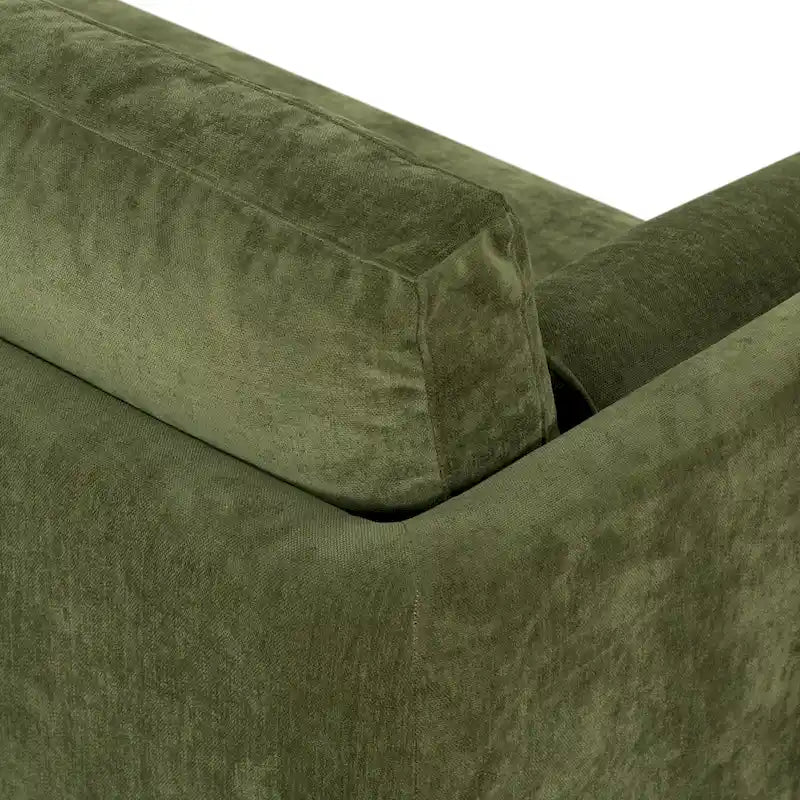 Canapé Lea 90 Poly & Bark - Comprend 2 traversins et des housses de coussin amovibles