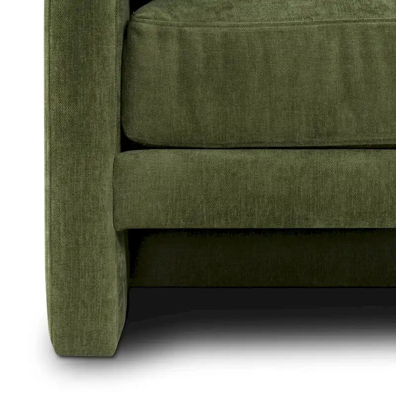 Canapé Lea 90 Poly & Bark - Comprend 2 traversins et des housses de coussin amovibles