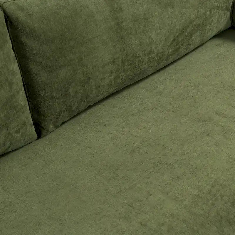 Canapé Lea 90 Poly & Bark - Comprend 2 traversins et des housses de coussin amovibles