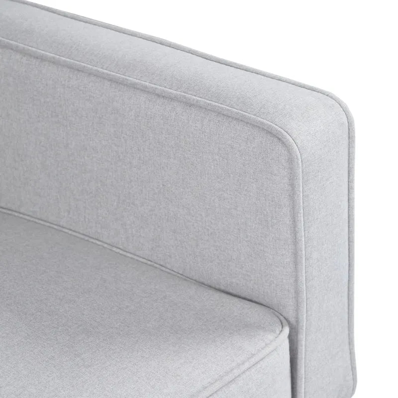 Canapé-Lit Futon, Canapé en Simili Cuir et Mousse à Mémoire de Forme, Causeuse Convertible Moderne pour Petits Espaces de Vie