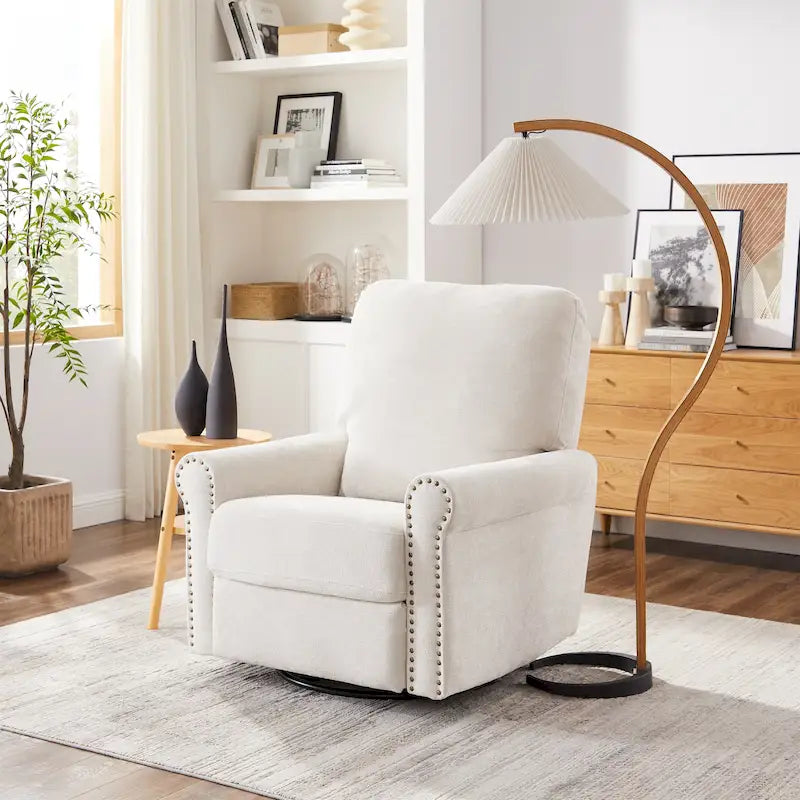 Fauteuil inclinable manuel pivotant à 360 degrés Heido