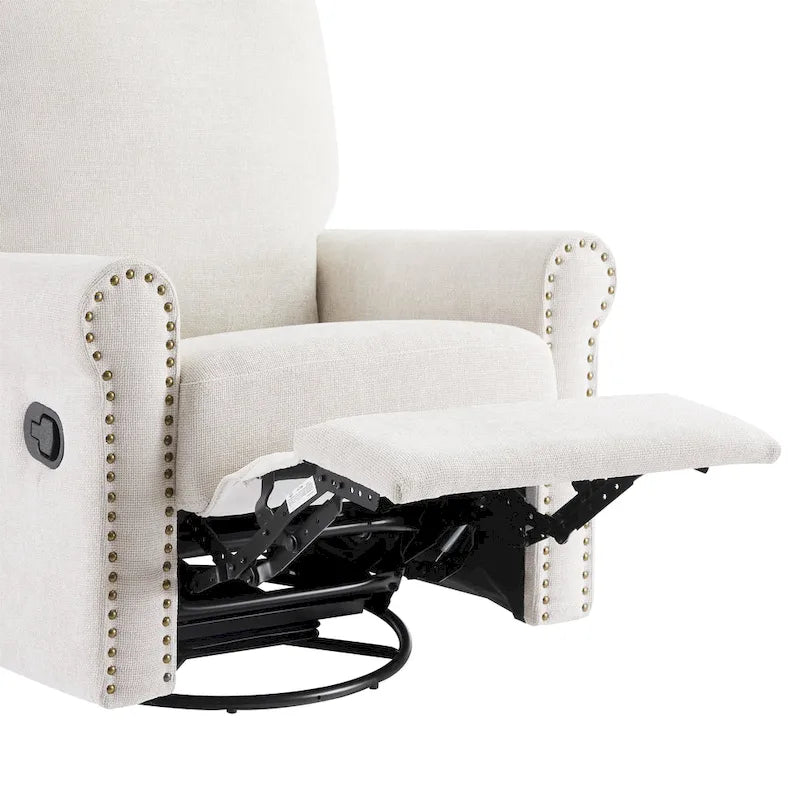 Fauteuil inclinable manuel pivotant à 360 degrés Heido