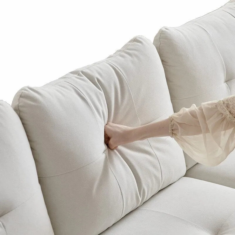 Canapé Moderne 89 avec tissu imperméable et résistant aux griffures de chat