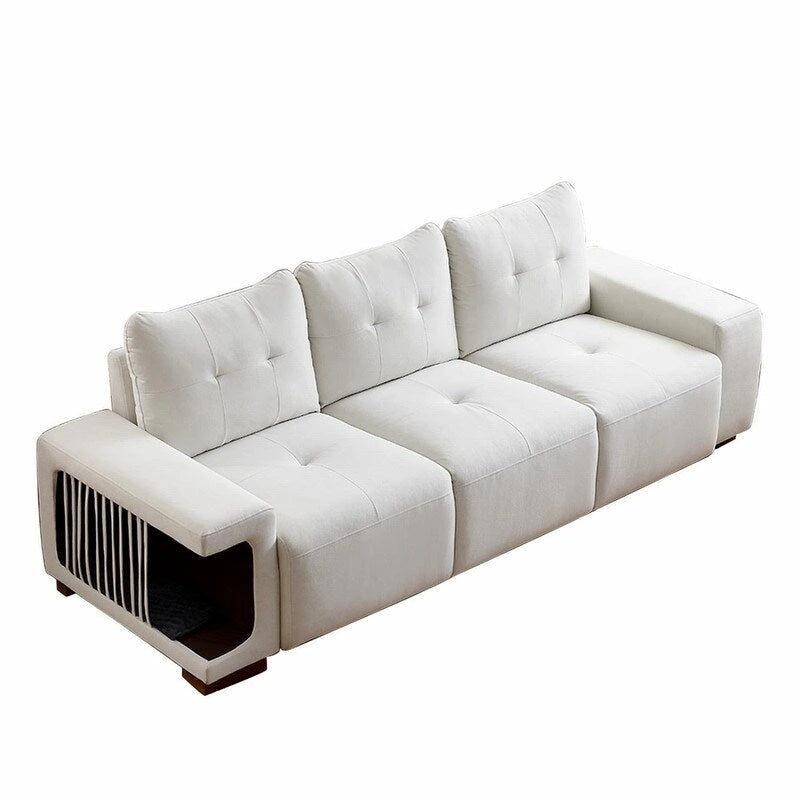 Canapé Moderne 89 avec tissu imperméable et résistant aux griffures de chat