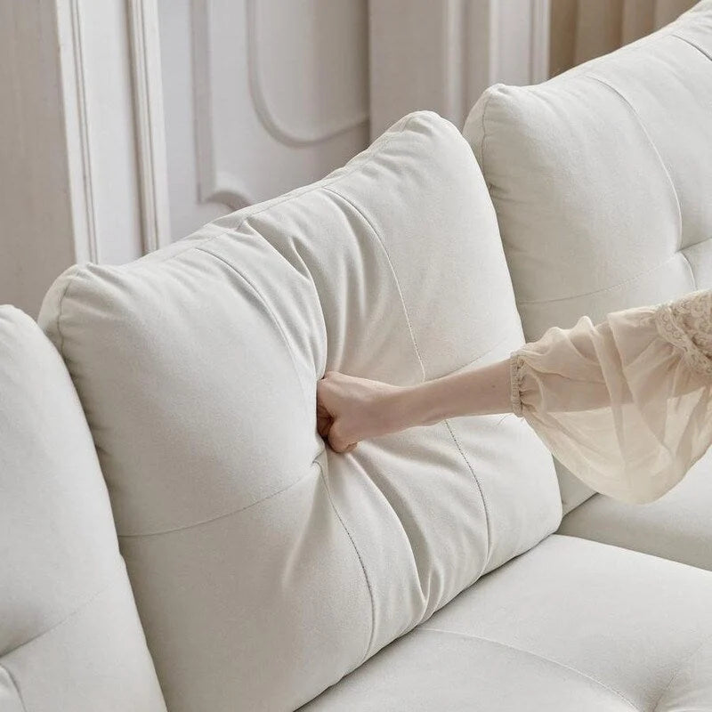 Canapé Moderne 89 avec tissu imperméable et résistant aux griffures de chat