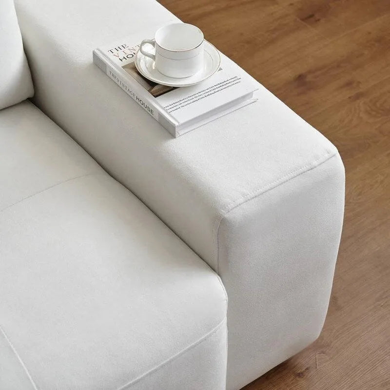 Canapé Moderne 89 avec tissu imperméable et résistant aux griffures de chat