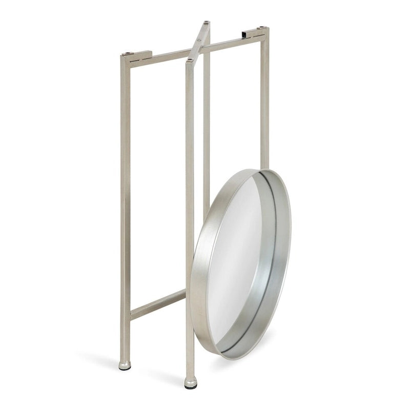 Table pliante ronde en métal Kate and Laurel Celia – 14x14x25,75 po
