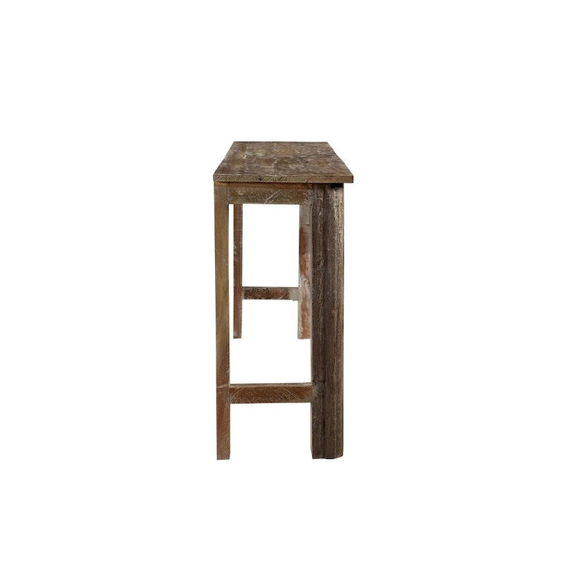 Console en bois et métal Tortoise