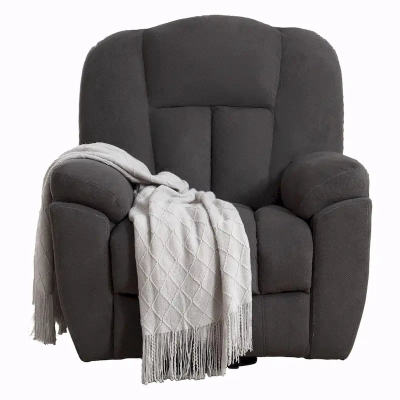 Fauteuil inclinable releveur électrique avec chauffage, massage et port USB