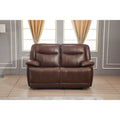 Canapé inclinable manuel 2 places en cuir reconstitué Betsy Furniture 8006