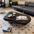 48 table basse moderne, en forme de nuage, en bois