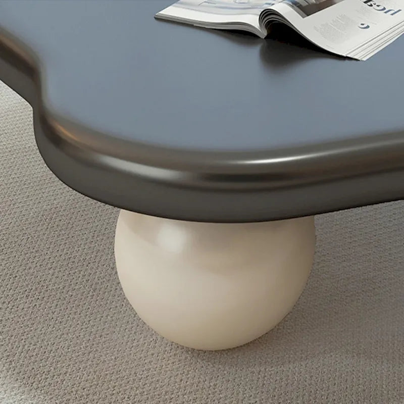 48 table basse moderne, en forme de nuage, en bois