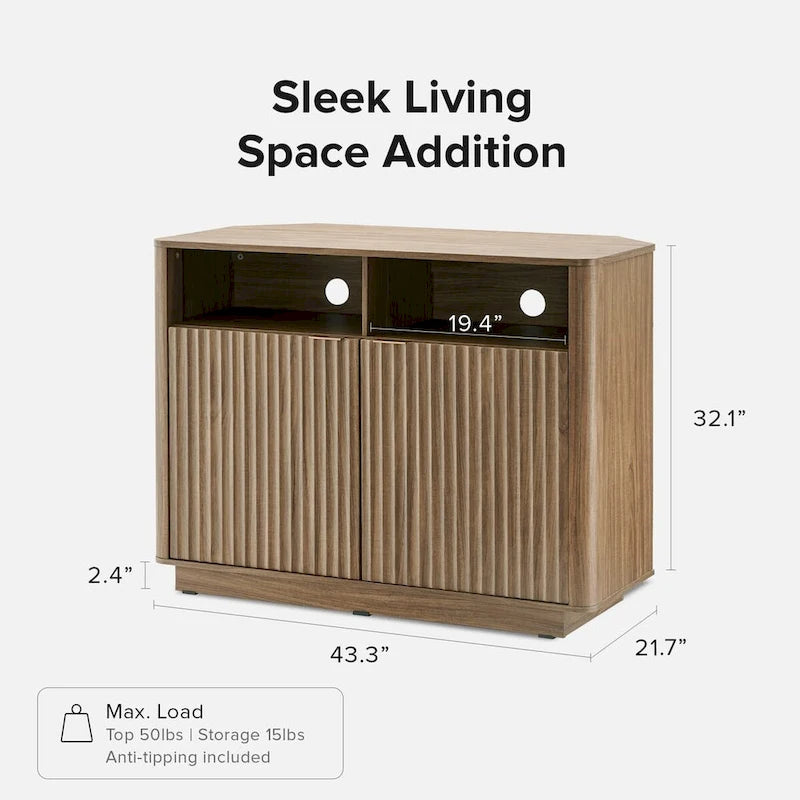 Meuble TV d'angle Mopio Brooklyn
