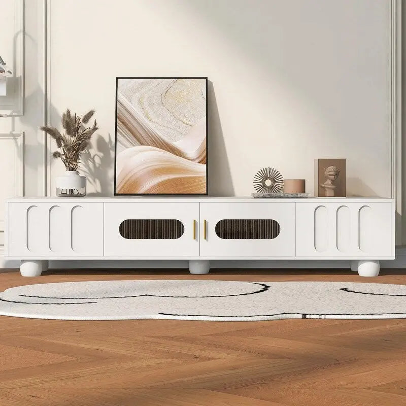 Meuble TV moderne pour téléviseurs jusqu'à 80 pouces