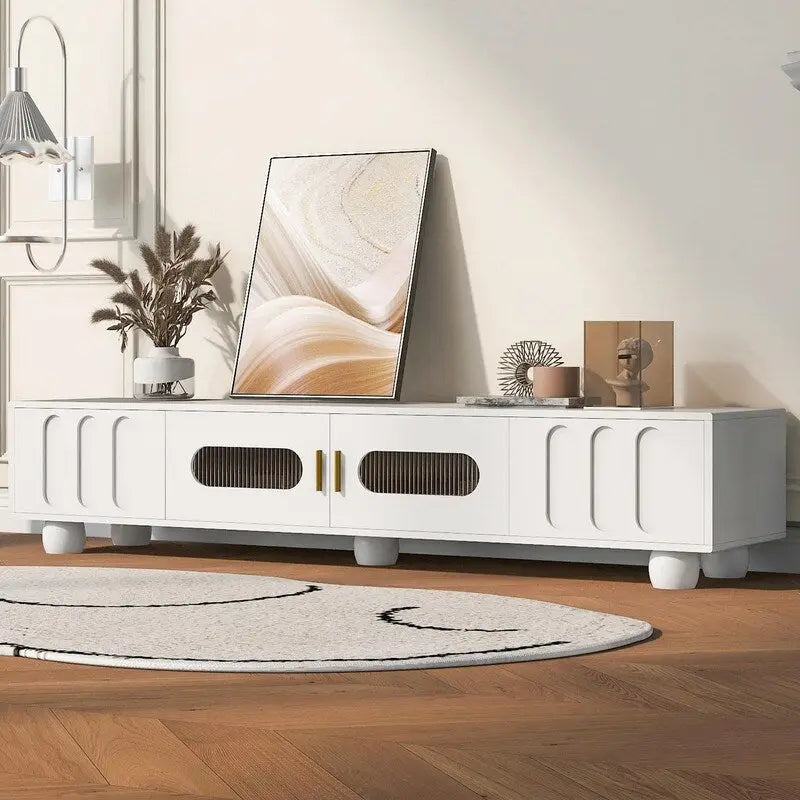 Meuble TV moderne pour téléviseurs jusqu'à 80 pouces