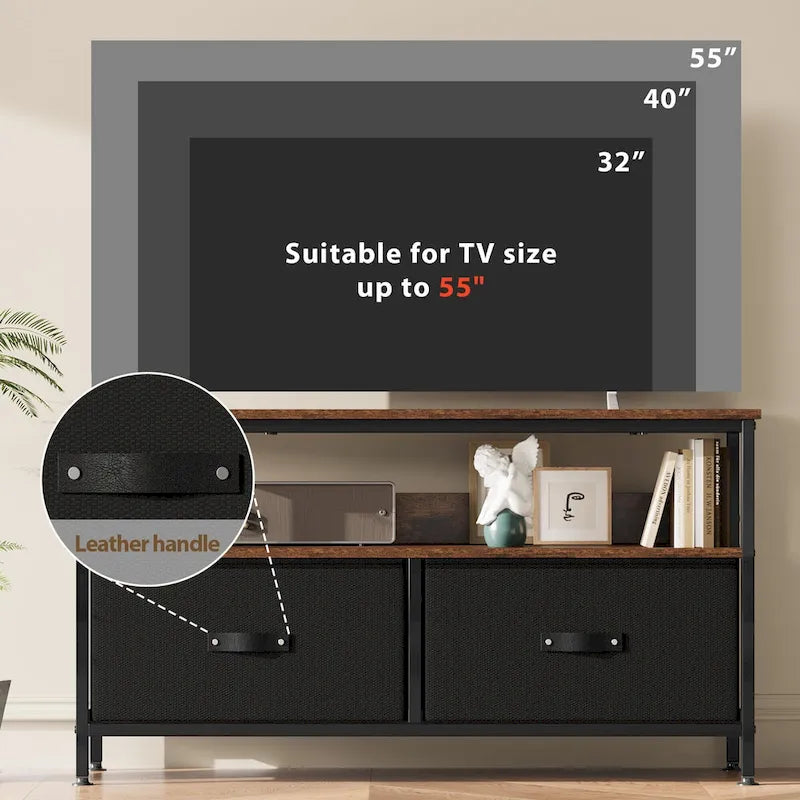 Meuble TV commode 50 pouces - 50 pouces