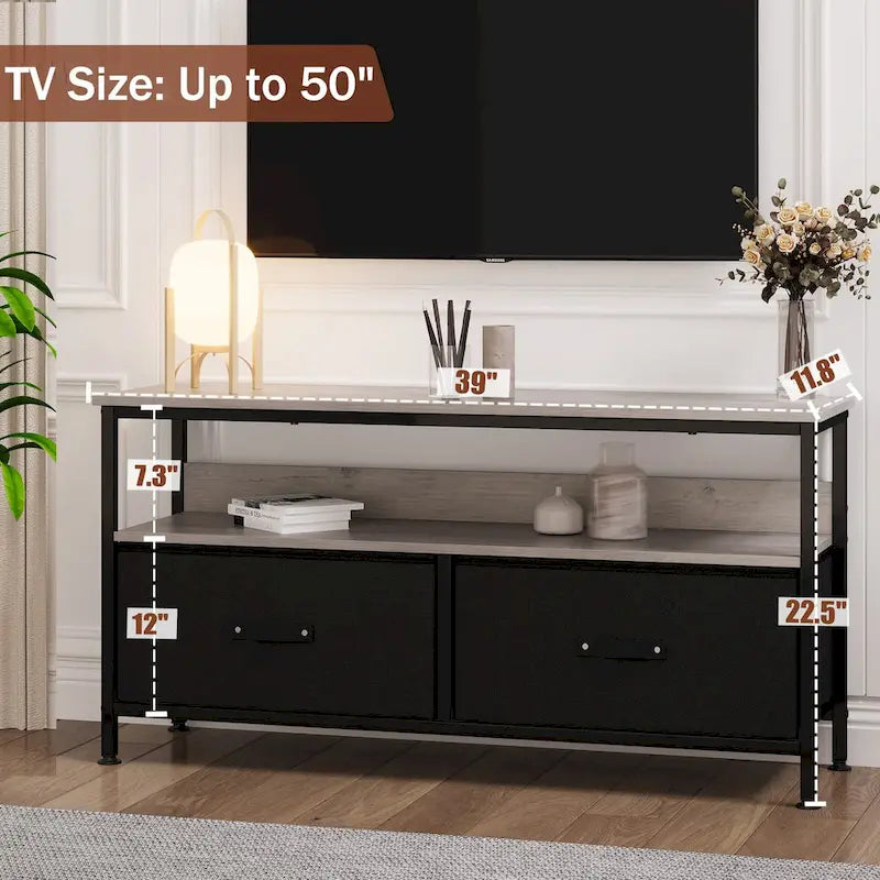 Meuble TV commode 50 pouces - 50 pouces